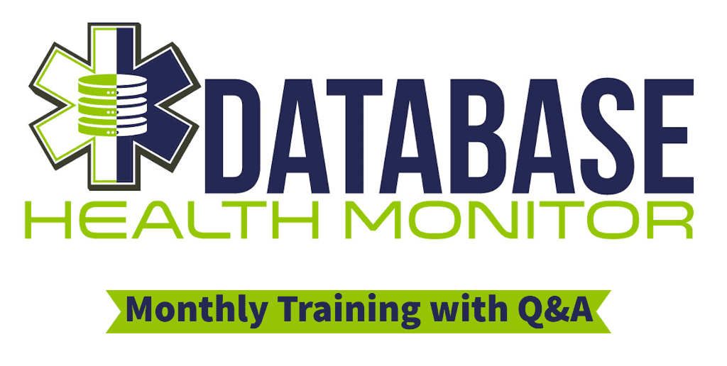 Database Health Monitor training